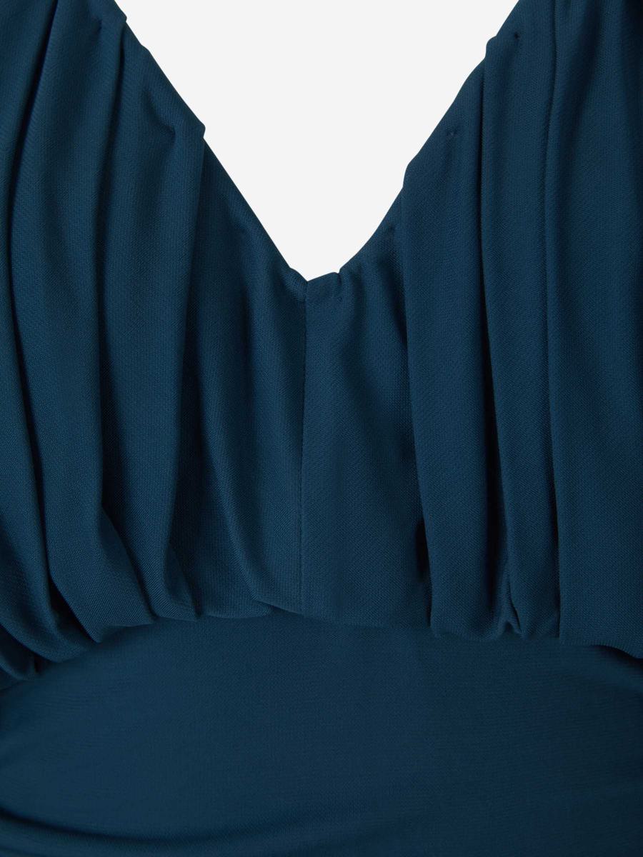 Saint Laurent gerafftes Minikleid