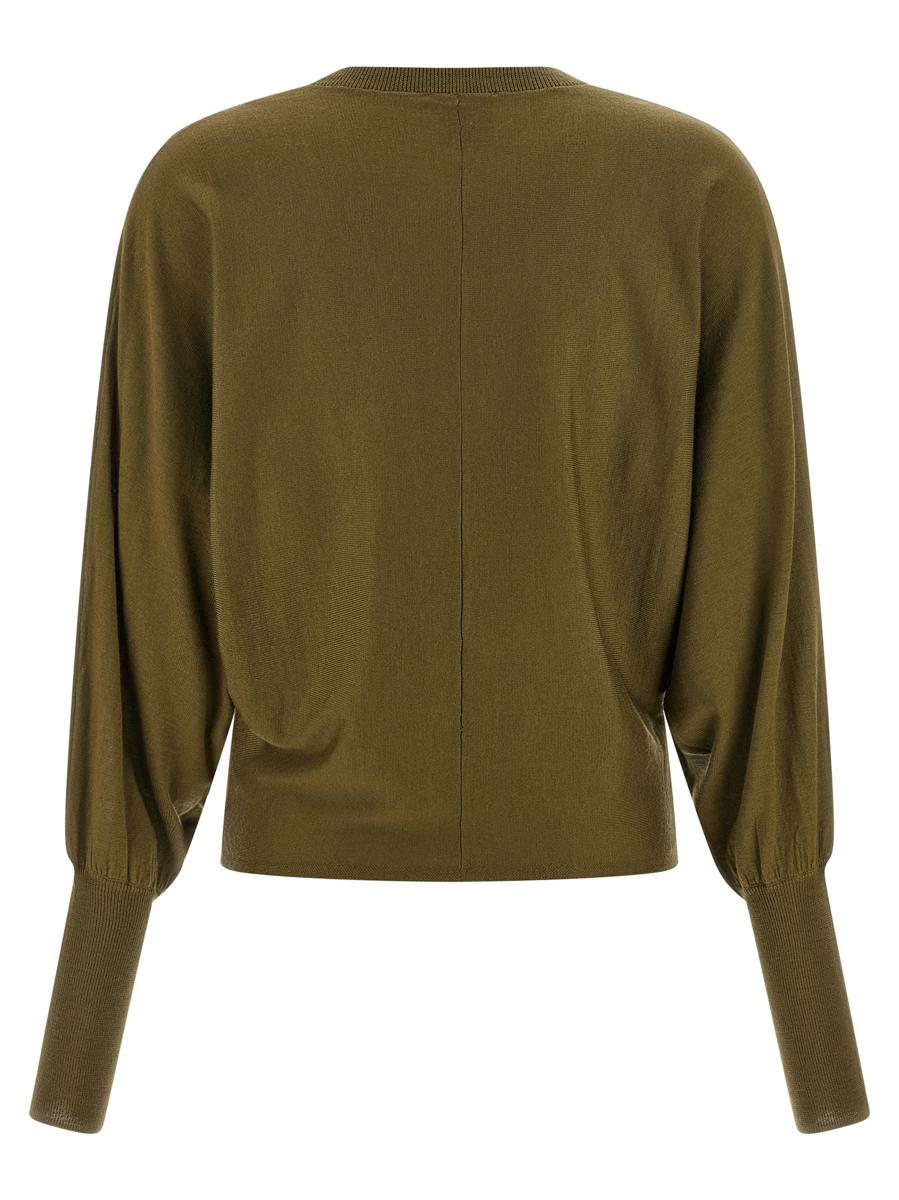 Nackter Wollpullover