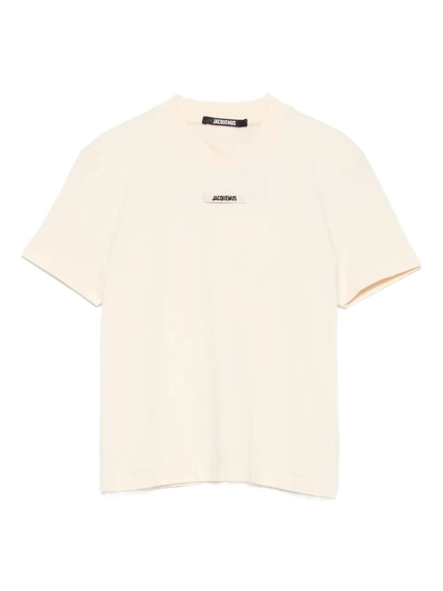 Jacquemus – Baumwoll-T-Shirt mit Logo