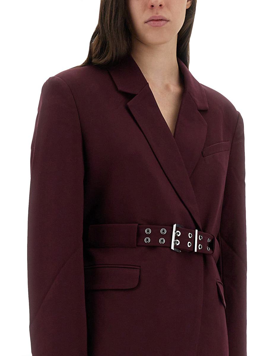 Ganni Crêpe-Blazer