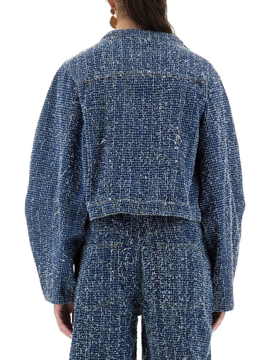Rotate Birger Christensen Jacke mit runden Ärmeln