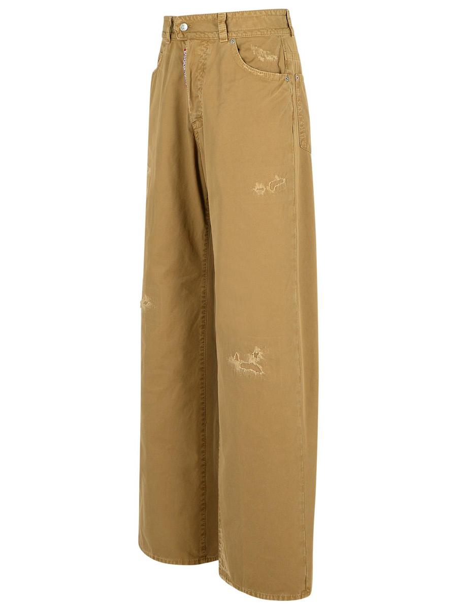 DSQUARED2 – Beige Baumwollhose „9 To 5“