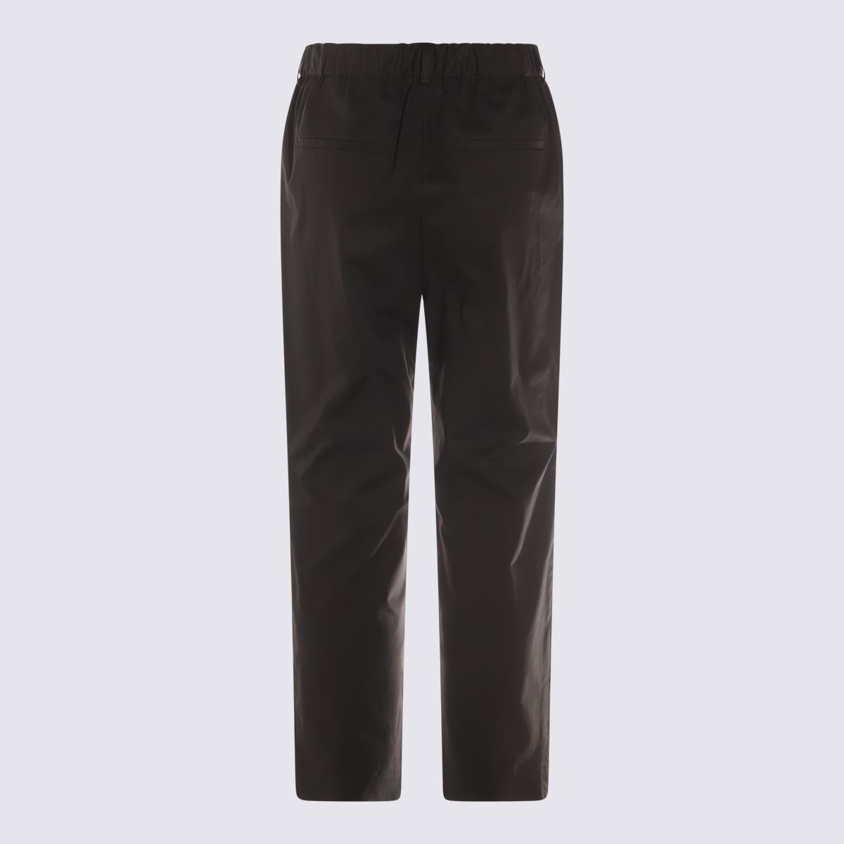 Antonelli Schwarze Baumwollhose