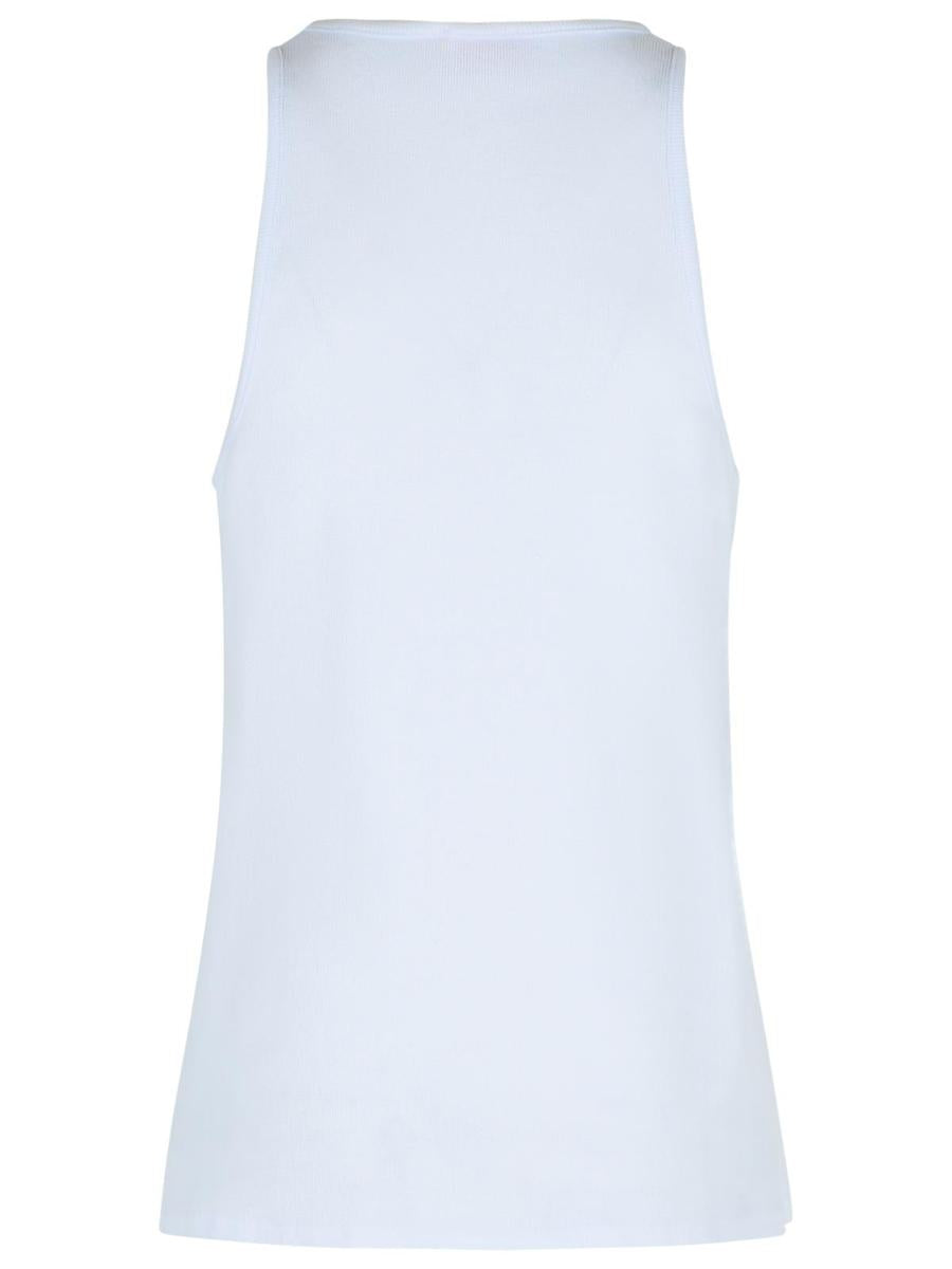 Diesel – Tanktop aus Baumwollmischung in Weiß