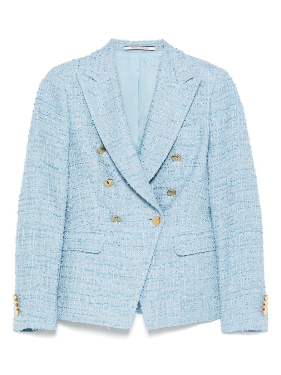 Einreihige Jacke aus Baumwolle von Tagliatore