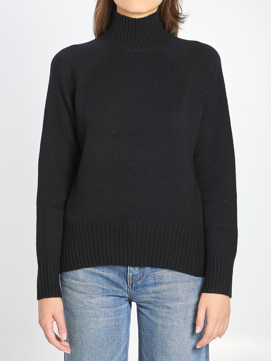 Rollkragenpullover aus Wolle und Kaschmir
