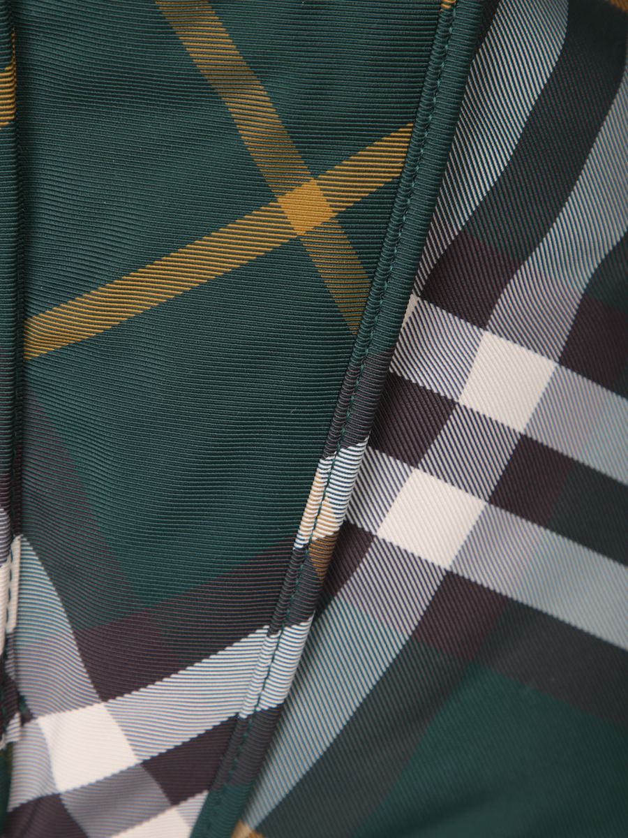 Burberry Nylon-Rucksack mit Karomuster