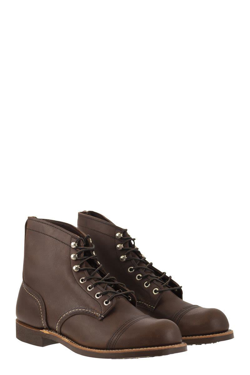Red Wing Shoes Iron Ranger Amber - Schnürstiefel
