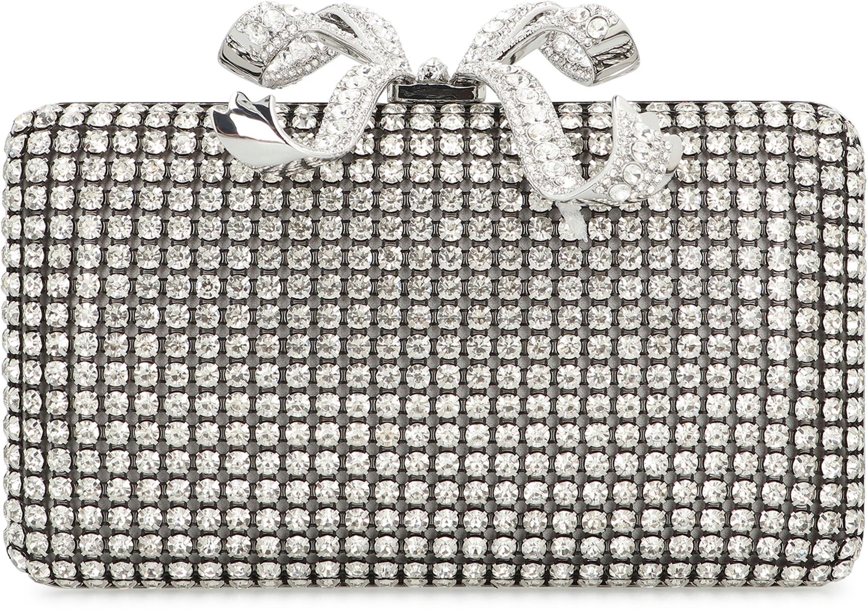 Clutch mit Strasssteinen von Self-Portrait