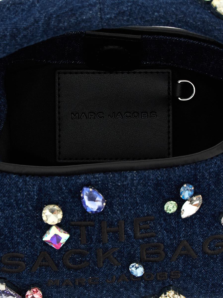 Marc Jacobs „The Gem Denim Mini Sack“ Handtasche