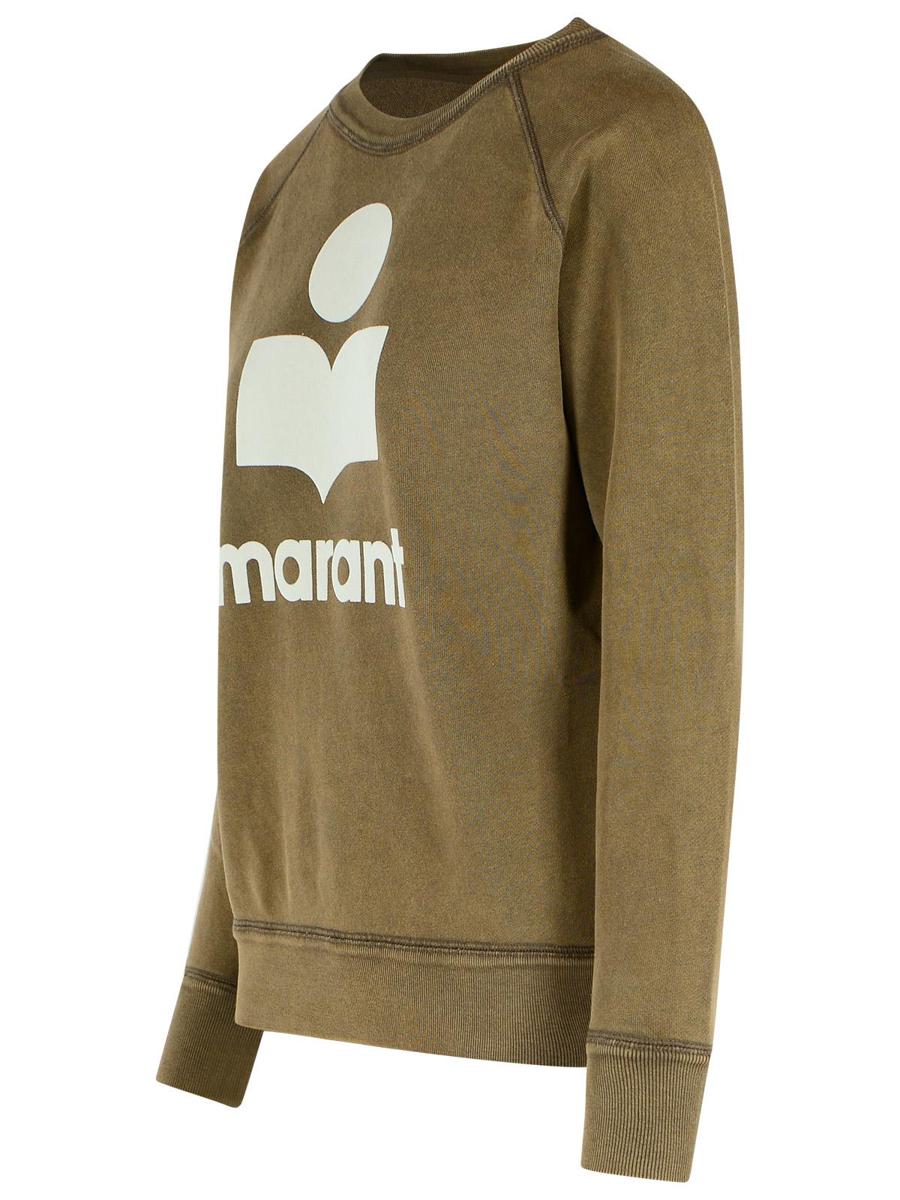 Isabel Marant Étoile Braunes Sweatshirt aus Baumwollmischung