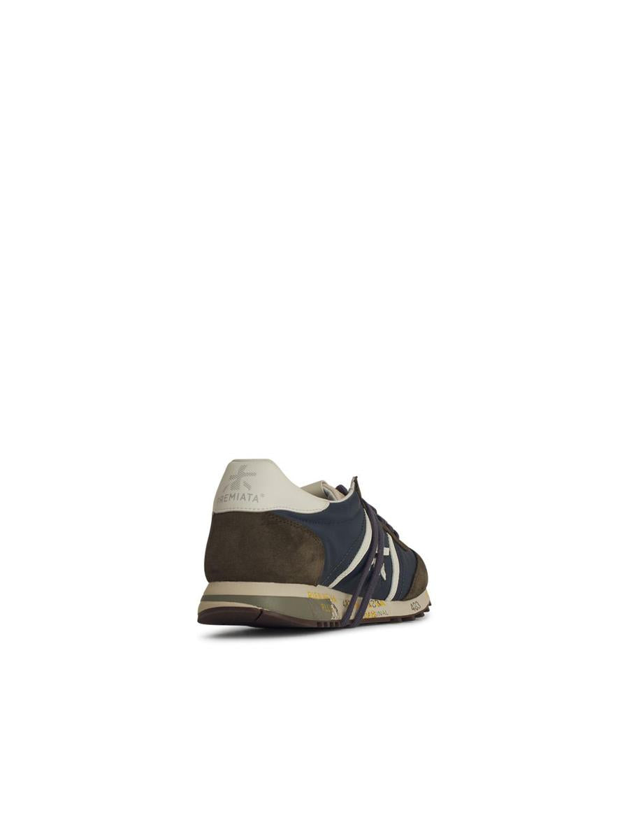 Premiata „Lucy“ – Blaue Sneakers aus Ledermischung