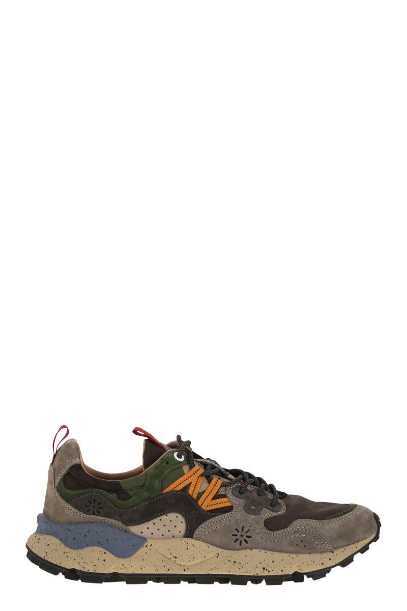 Flower Mountain Yamano 3 - Sneakers aus Wildleder und Funktionsgewebe