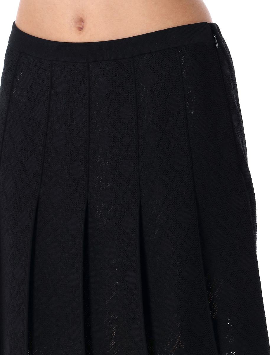 Givenchy – Faltenrock aus Jacquard mit Monogramm 72