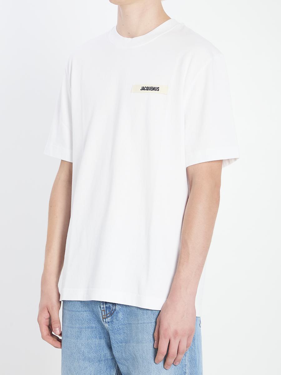 T-Shirt aus Grosgrain
