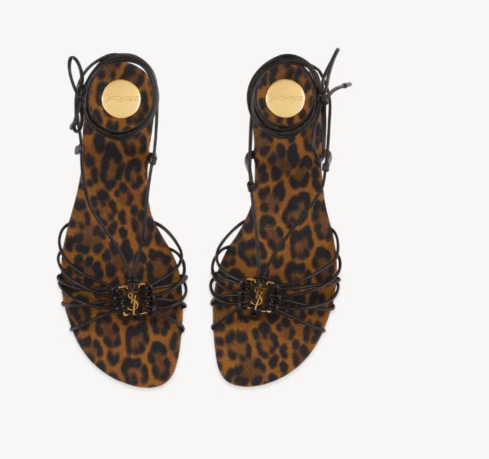 Saint Laurent Flache Schuhe