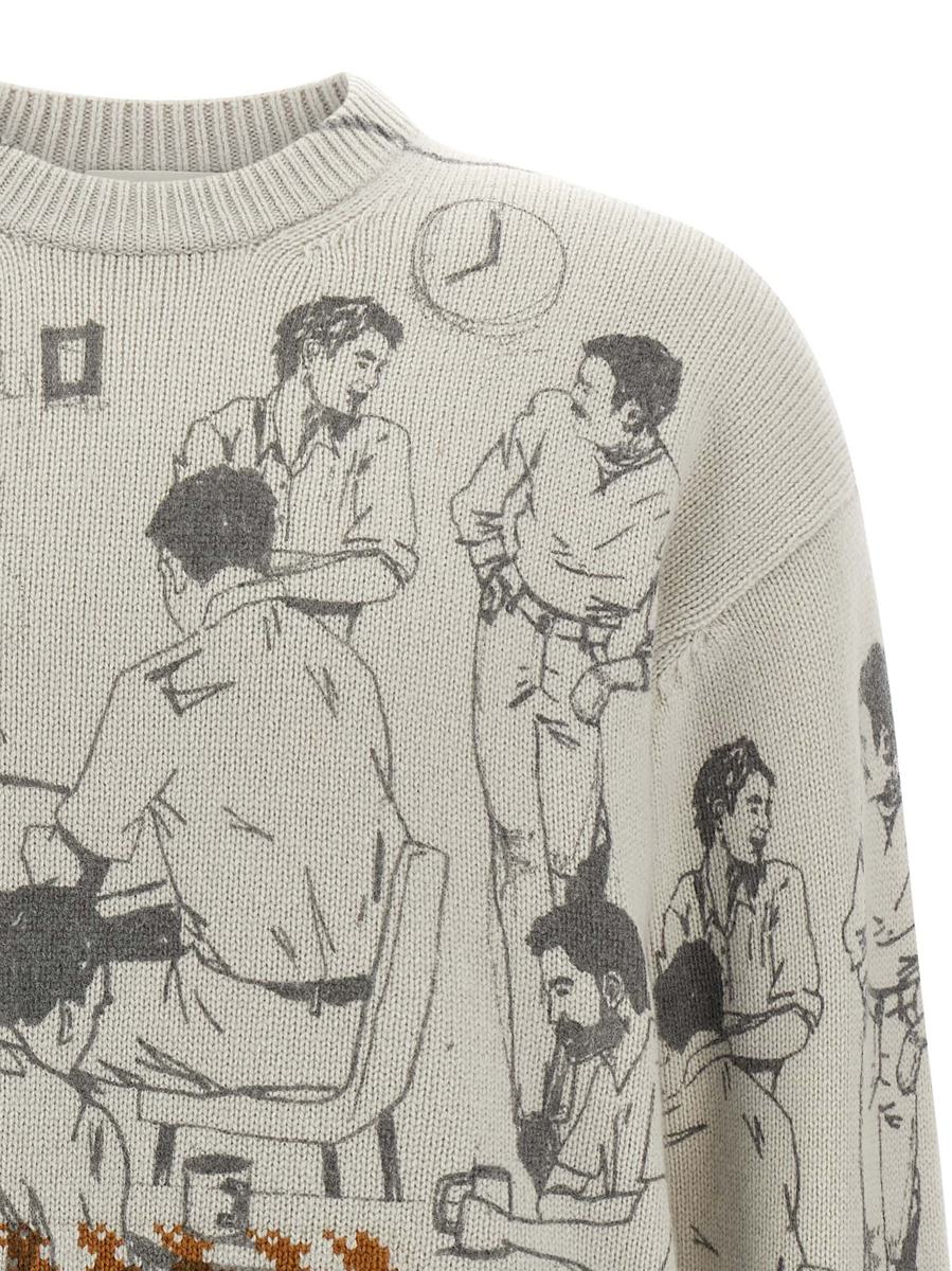 JW Anderson Pullover mit Jacquardmuster