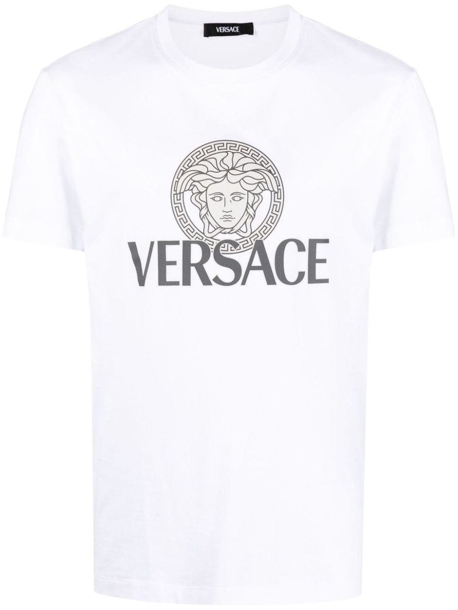 T-Shirt mit Versace-Logo