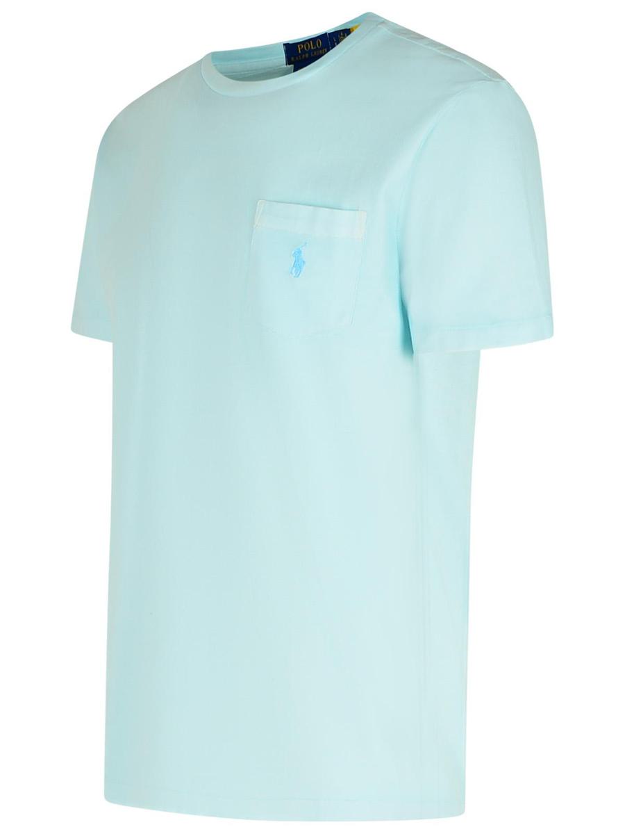 Polo Ralph Lauren – Hellblaues Baumwoll-T-Shirt