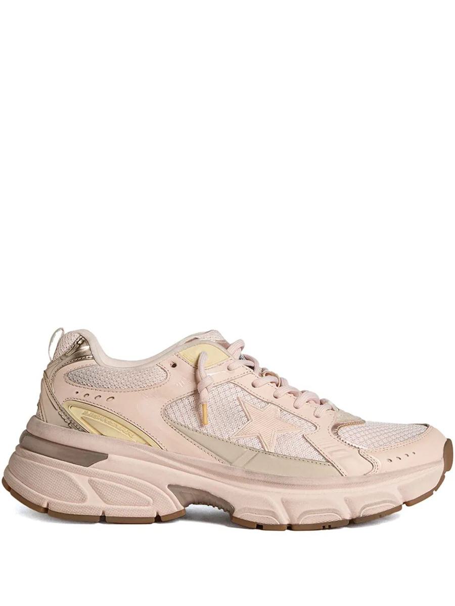 Golden Goose Lightstar Net Leder und Wildleder Obermaterial TPU Star Net Ferse und Sporn