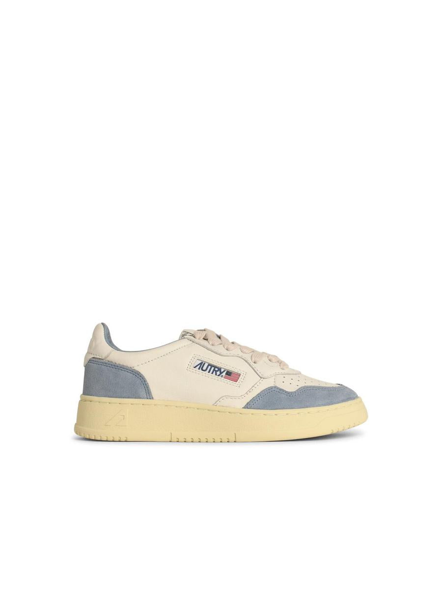 Autry „Medialist“ hellblaue Ledersneaker