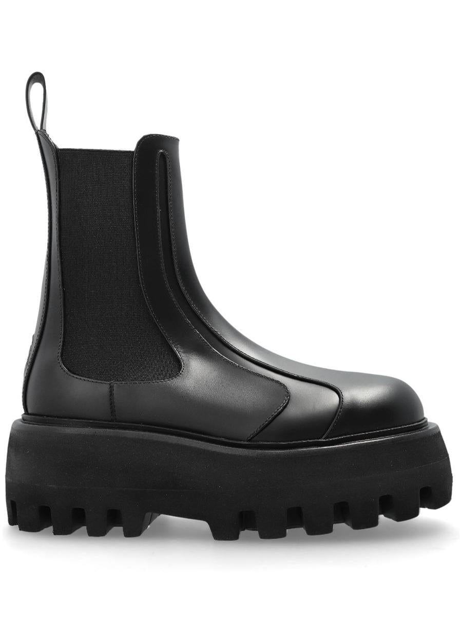 Alexander McQueen – Schwarze Chelsea-Stiefel aus Leder