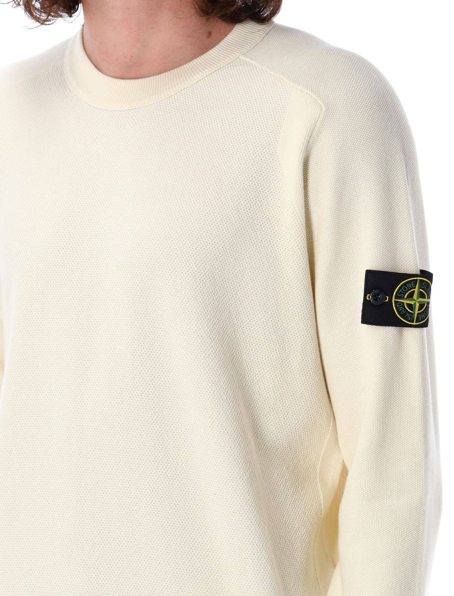 Stone Island Baumwoll-Rundhalspullover