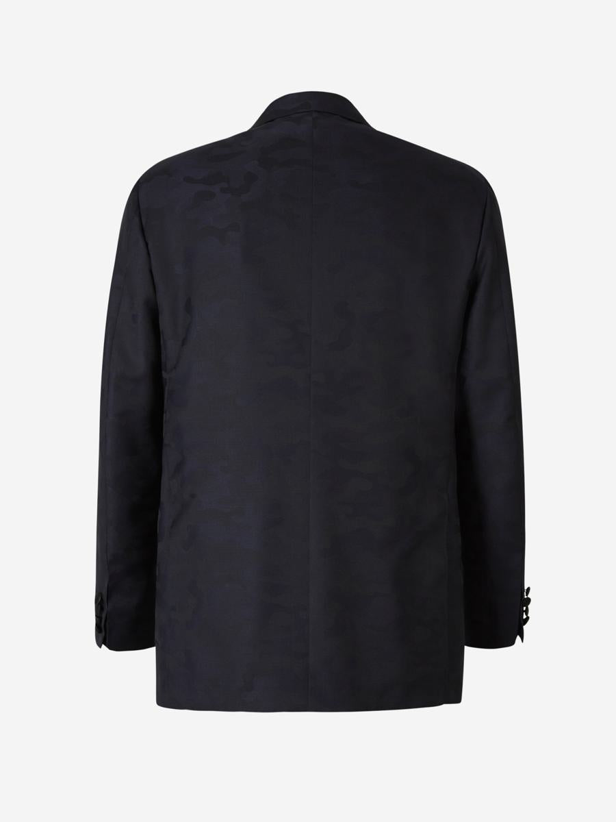 Sartorio Napoli Blazer mit Tarnmuster