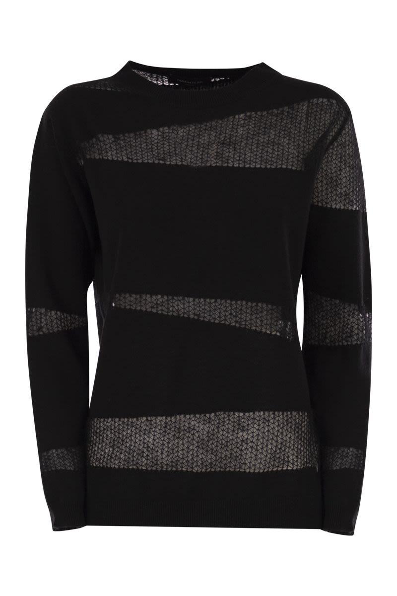 Fabiana Filippi Platin-Pullover mit U-Boot-Ausschnitt