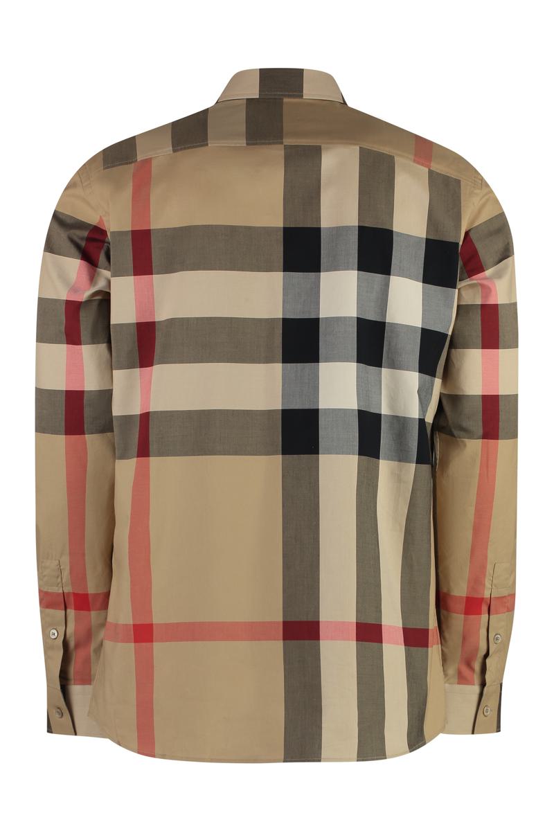 Burberry Baumwollhemd mit Karomuster