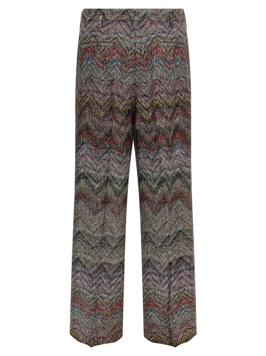 Missoni Zickzack-Paillettenhose