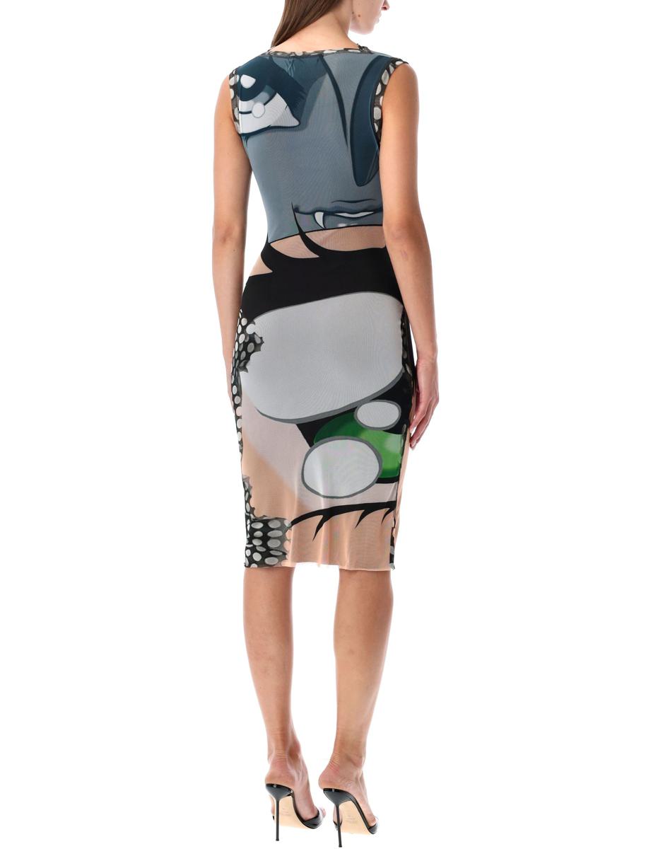 Ottolinger Julien Ceccaldi Bedrucktes, figurbetontes Midikleid