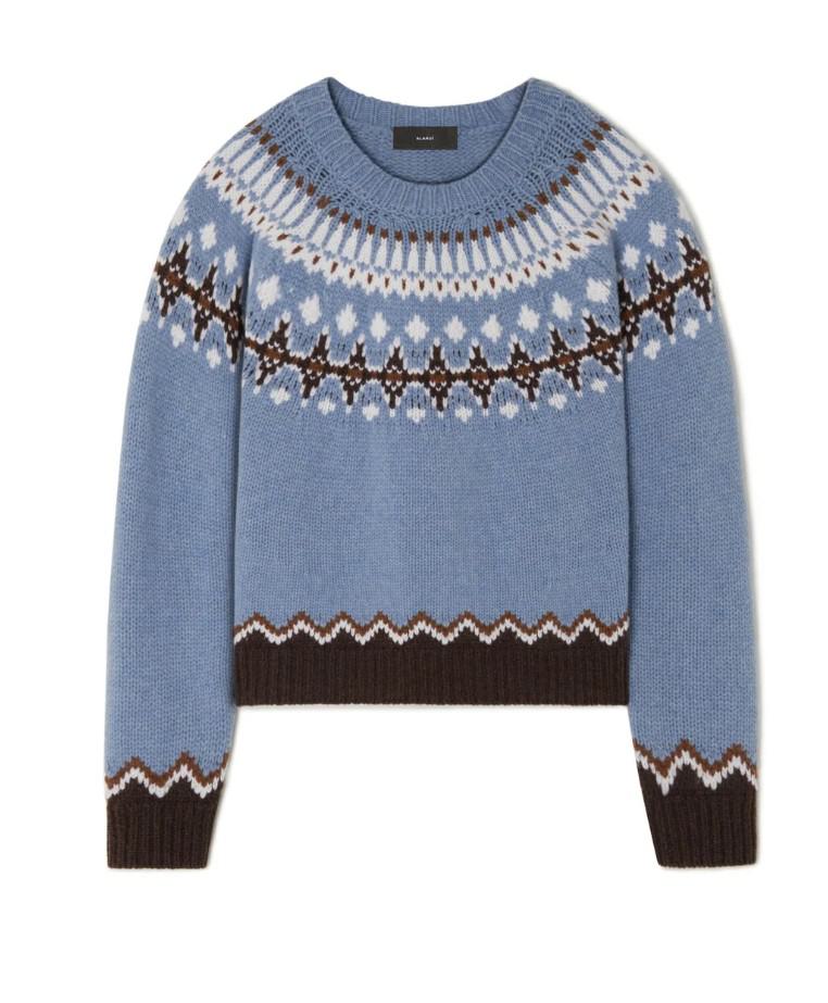Alanui Süßer Winterpullover Celestial/Multicolo