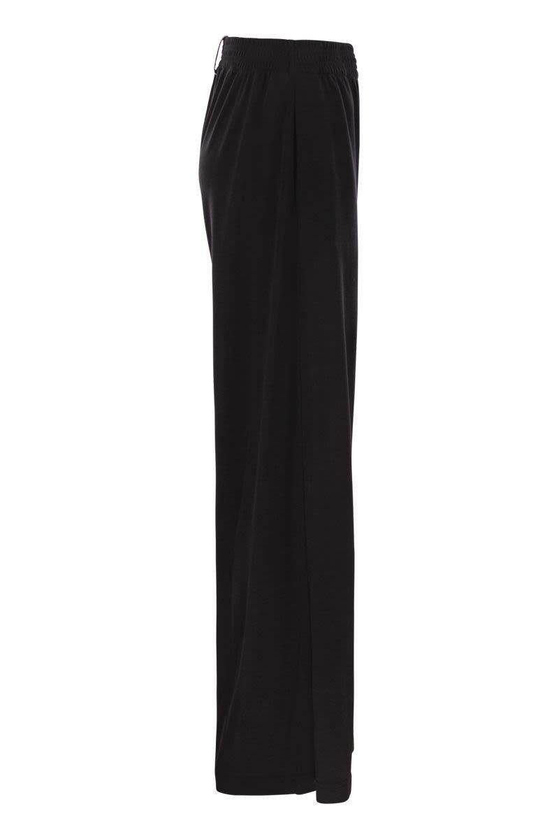 Fabiana Filippi Weite Hose aus Viskose und Wolle