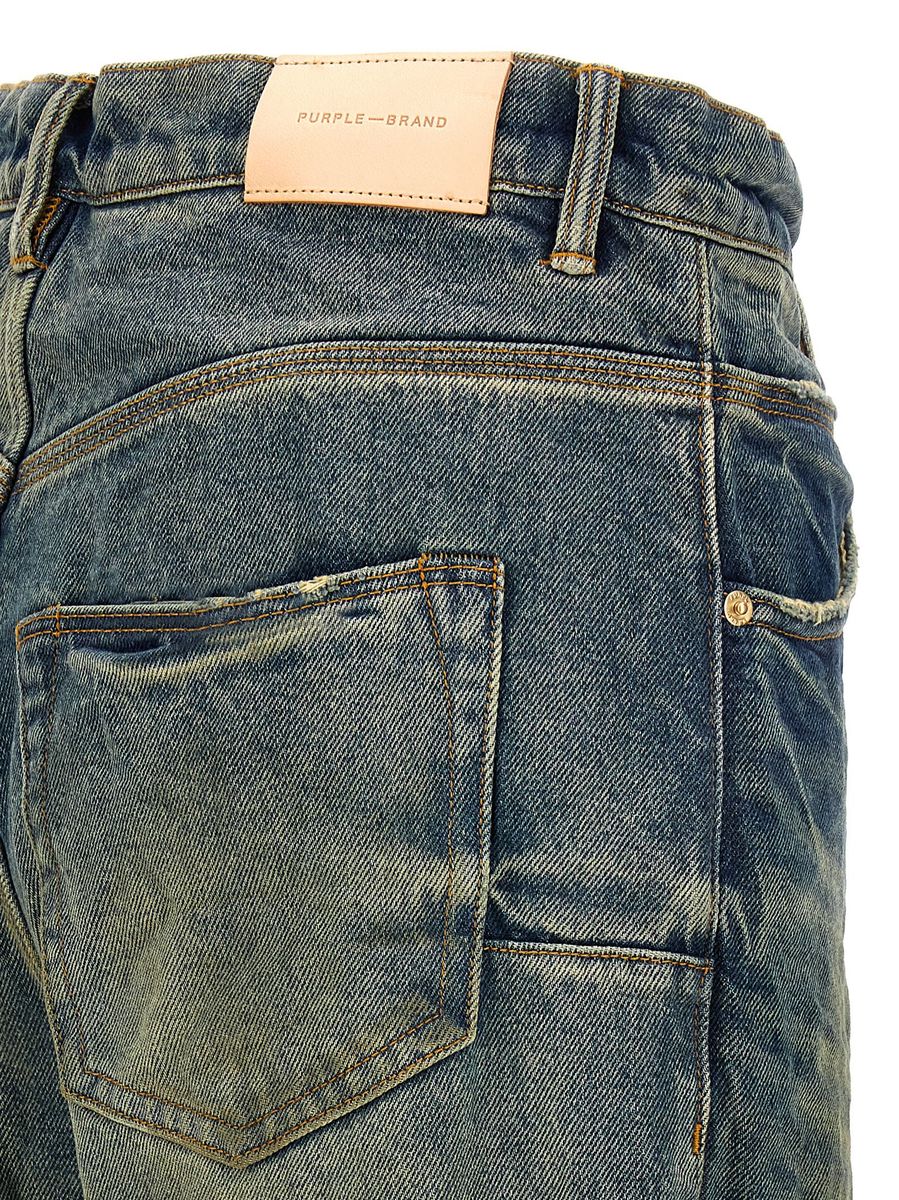 Lila Markenjeans