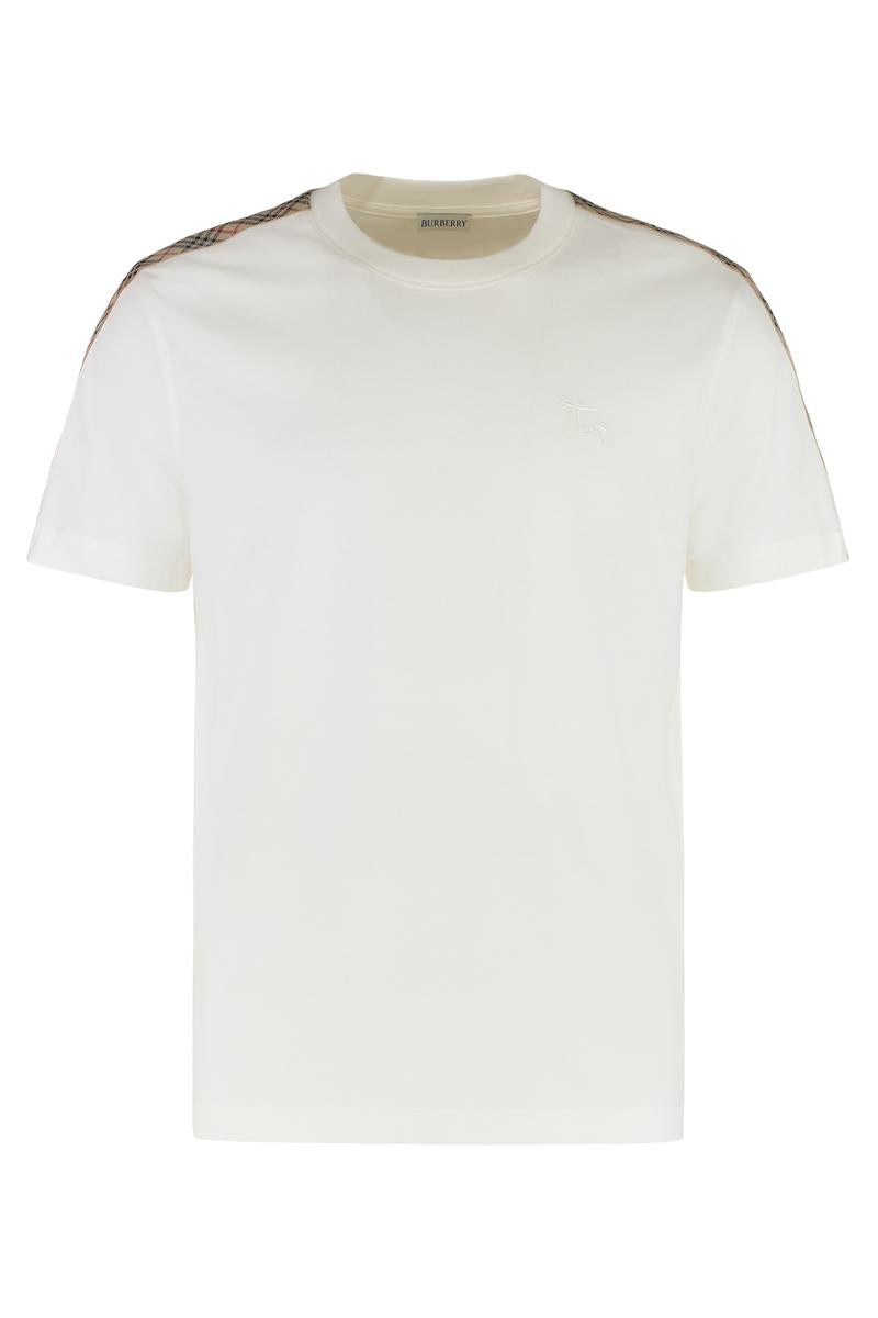 Burberry Baumwoll-T-Shirt mit Rundhalsausschnitt