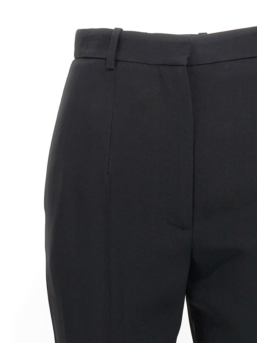 Alexander McQueen Crêpe-Zigarettenhose