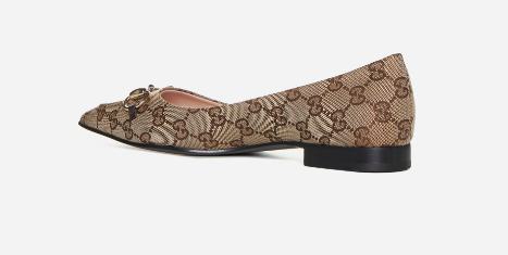 Flache Gucci-Schuhe