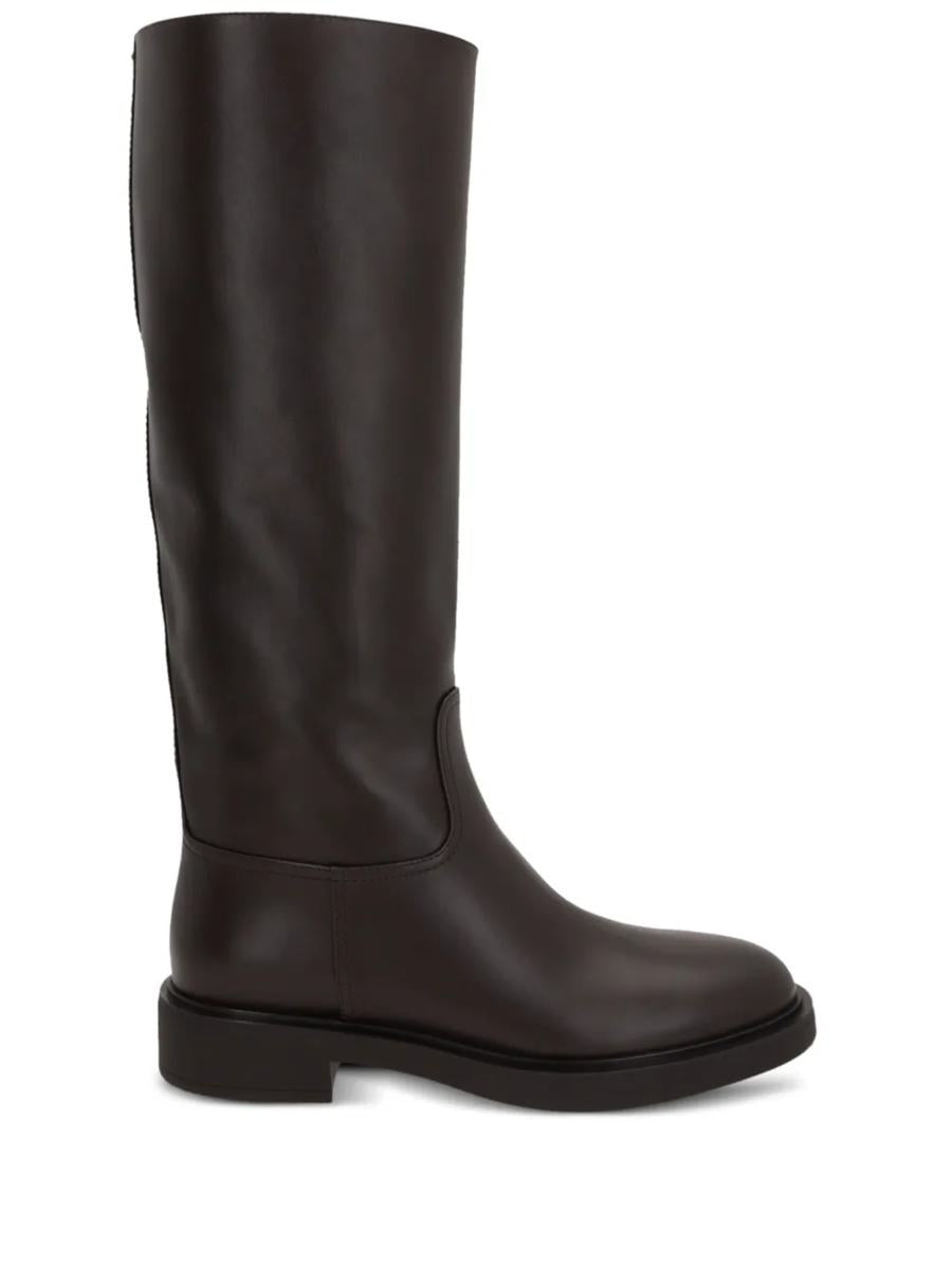 Gianvito Rossi 50 mm Mokka-Stiefel