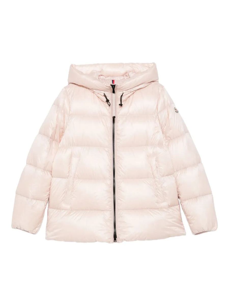 Moncler Serittes Kurze Daunenjacke Mit Kapuze Kleidung