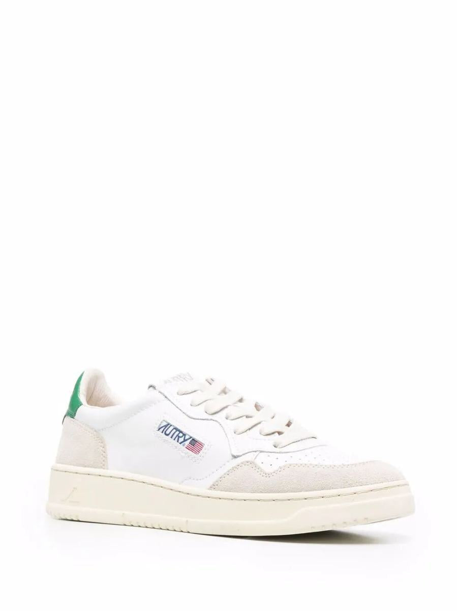 Autry „Medalist Low“ Wildleder-Sneakers