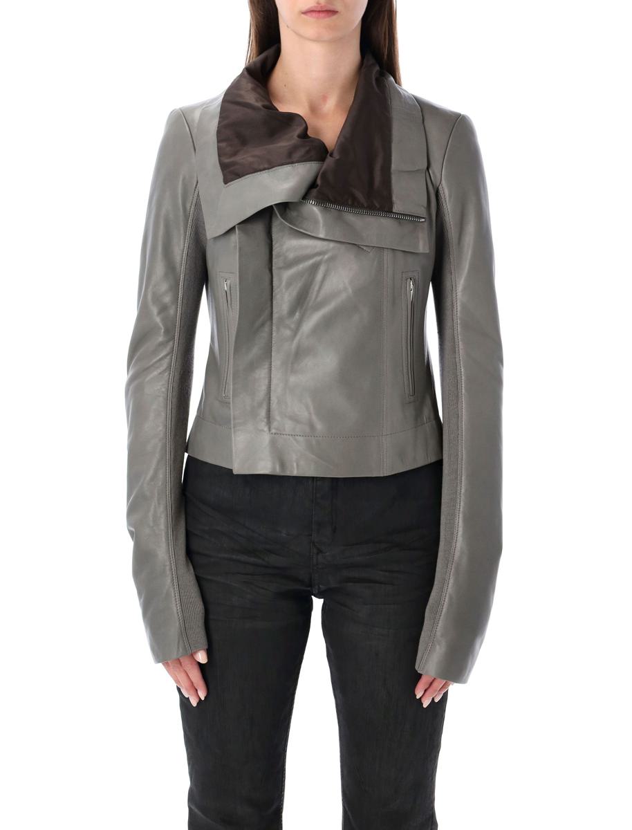 Rick Owens Lammlederjacke