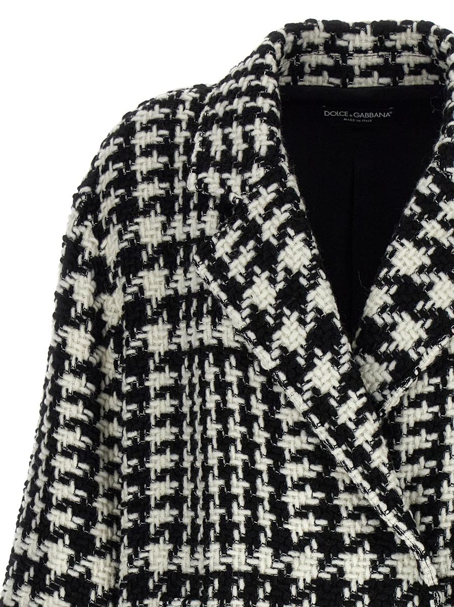 Dolce & Gabbana „Pied De Poule“-Mantel