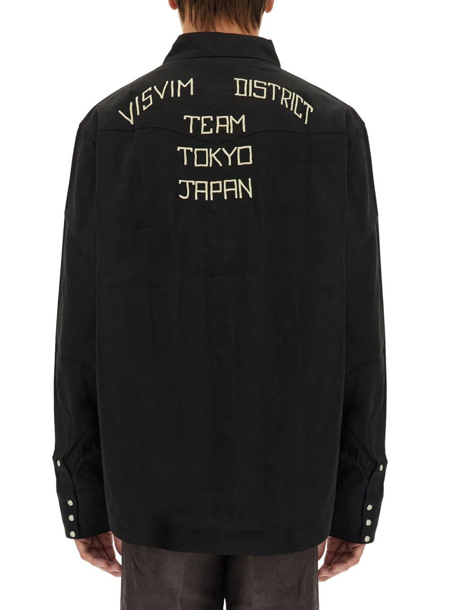 Visvim-Hemd mit Logo