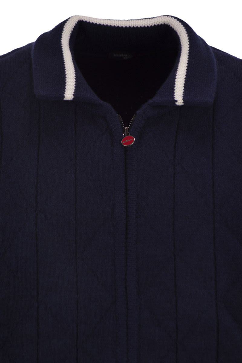 Kiton Kaschmir-Bomberjacke