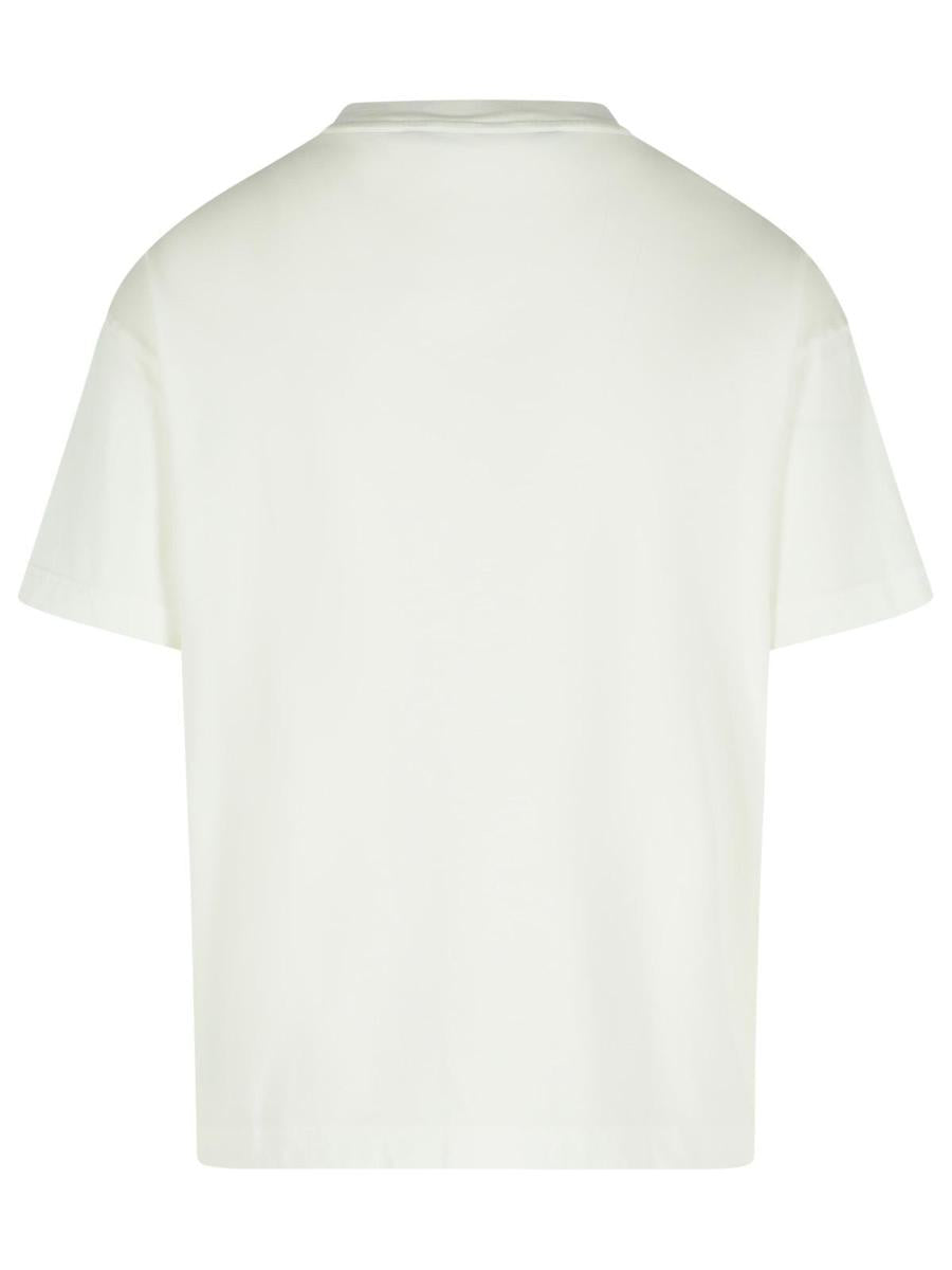 Palm Angels – Weißes Baumwoll-T-Shirt