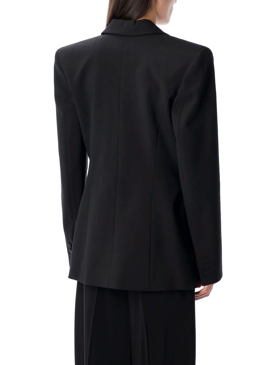 Mugler – Maßgeschneiderte Jacke mit Lochmuster