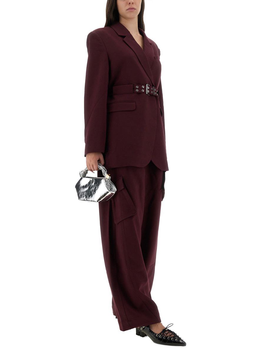 Ganni Twill-Hose