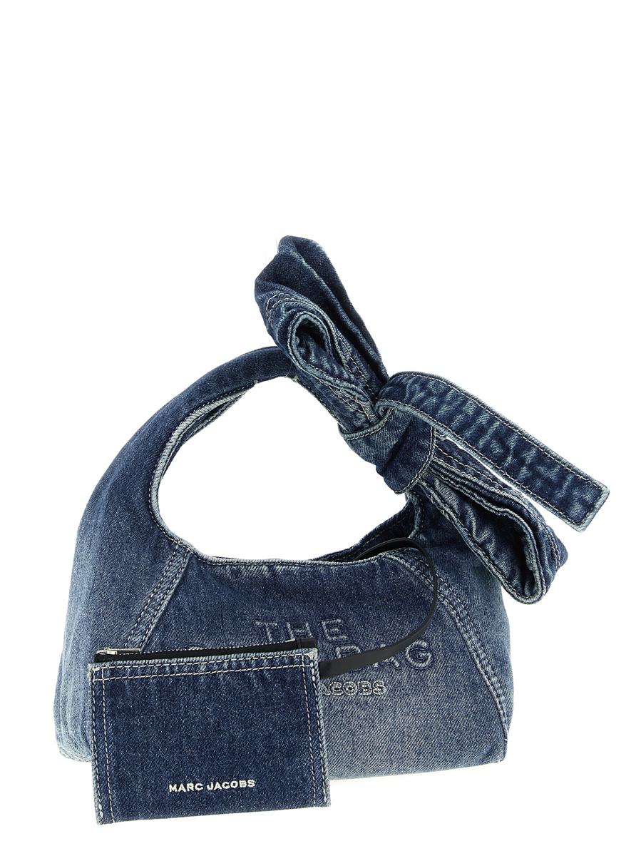 Marc Jacobs „The Bow Denim Mini Sack“ Handtasche