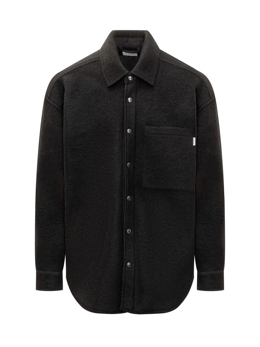 Amish Amish Overshirt Schwarz Herren